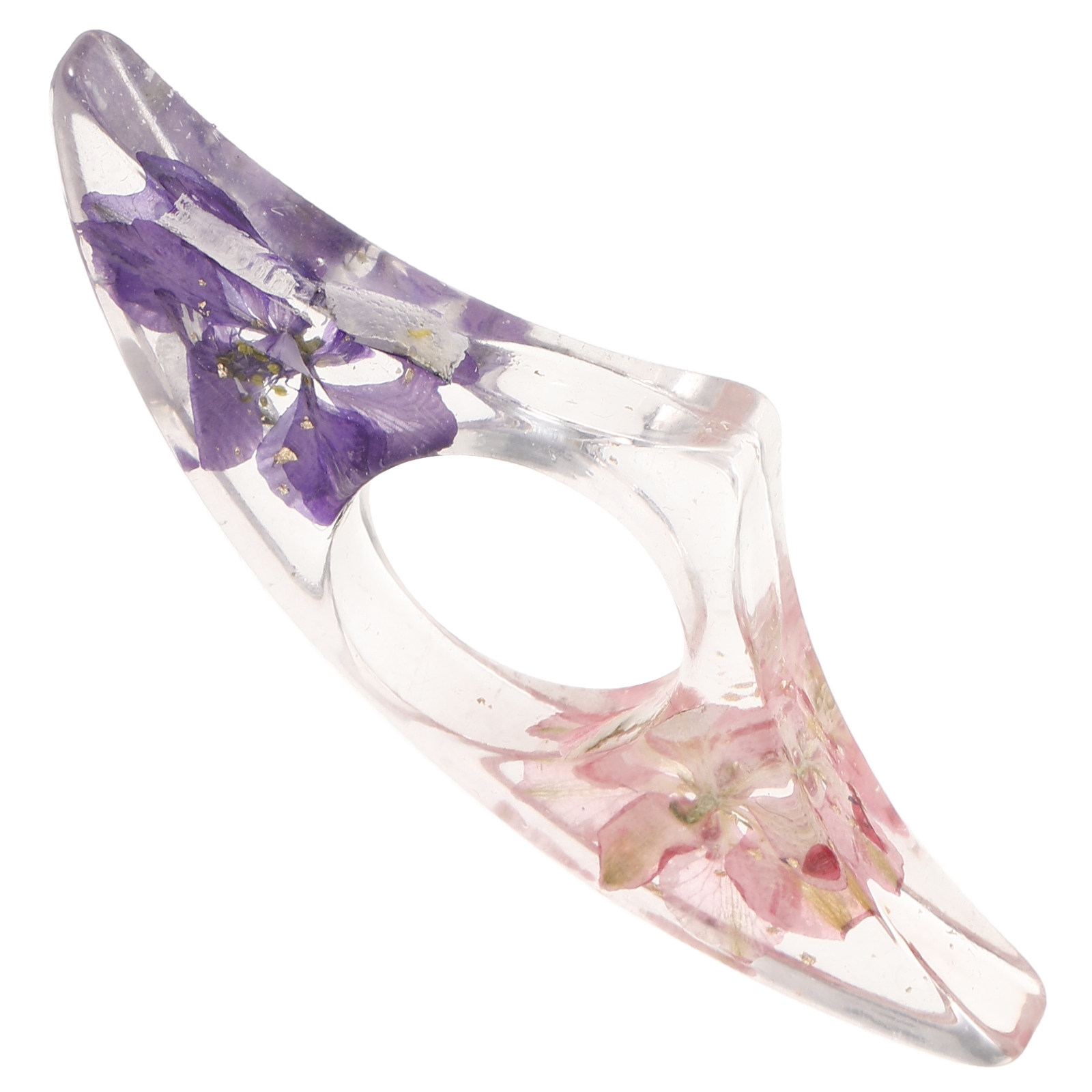 Dried Flower Bookmark - Marcador de Página de Resina com