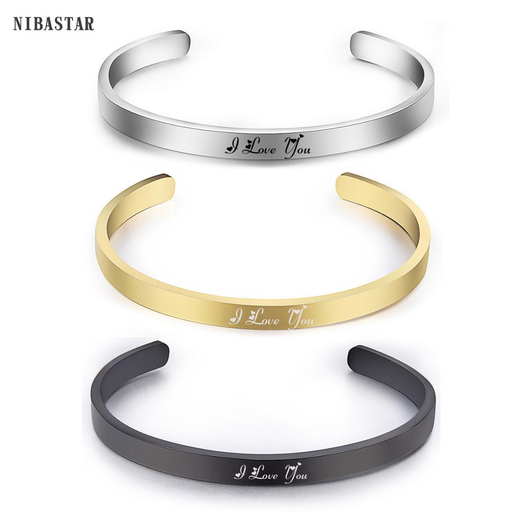 Coordinates Bracelet - Pulseira de aço inoxidável, pulseira da