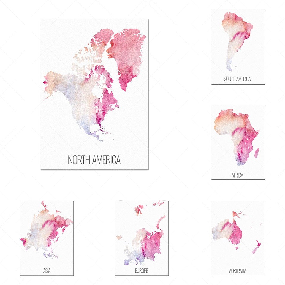Custom Star Map - Conjunto de 6 cartuchos continentes, mapa