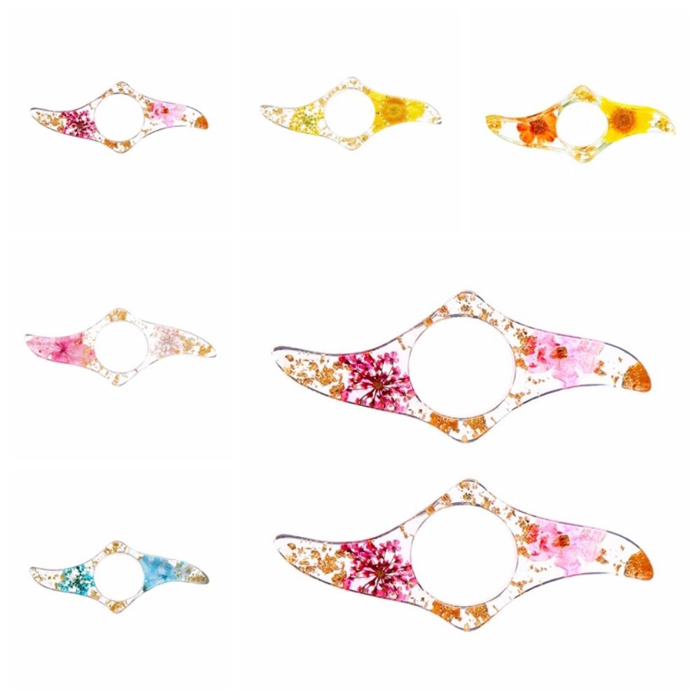 Dried Flower Bookmark - Suporte De Livro De Polegar Acrílico,