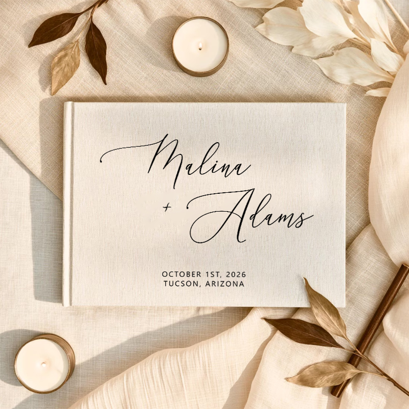 Custom Photo Book - Álbum de Fotos Personalizado para Livro