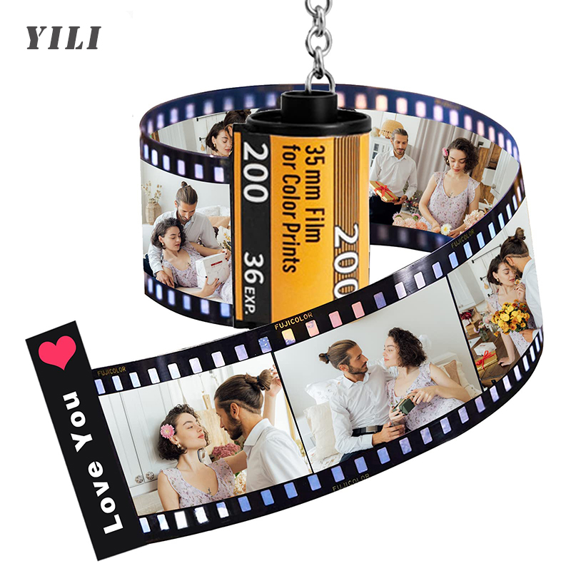 Custom Photo Book - Chaveiros Personalizados com Rolo de Filme