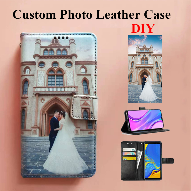 Custom Photo Book - Capa de couro com foto de