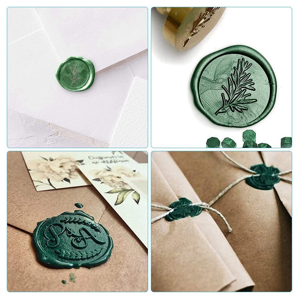 Wax Seal Letter Kit - AT84-Sealing Wax Beads, 200 peças de