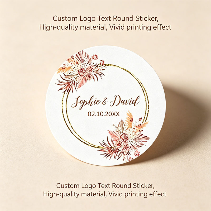 Personalized Name Box - Adesivos personalizados com nomes e data