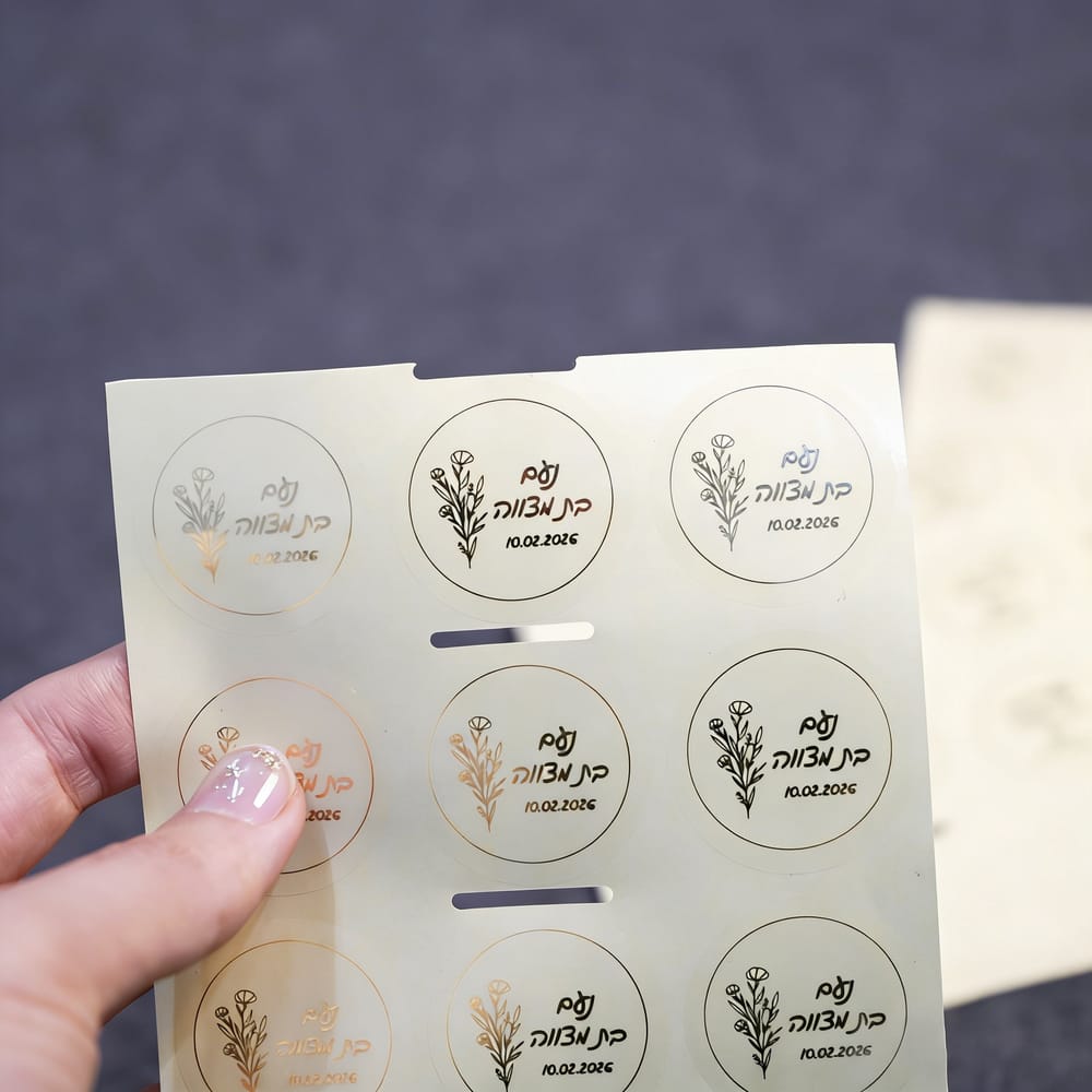 Personalised Candle Label - Etiquetas Personalizadas com Nome e Data