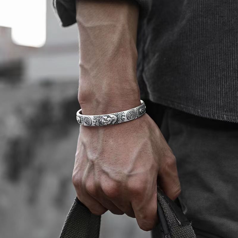 Coordinates Bracelet - Clássico retro mitologia chinesa besta da