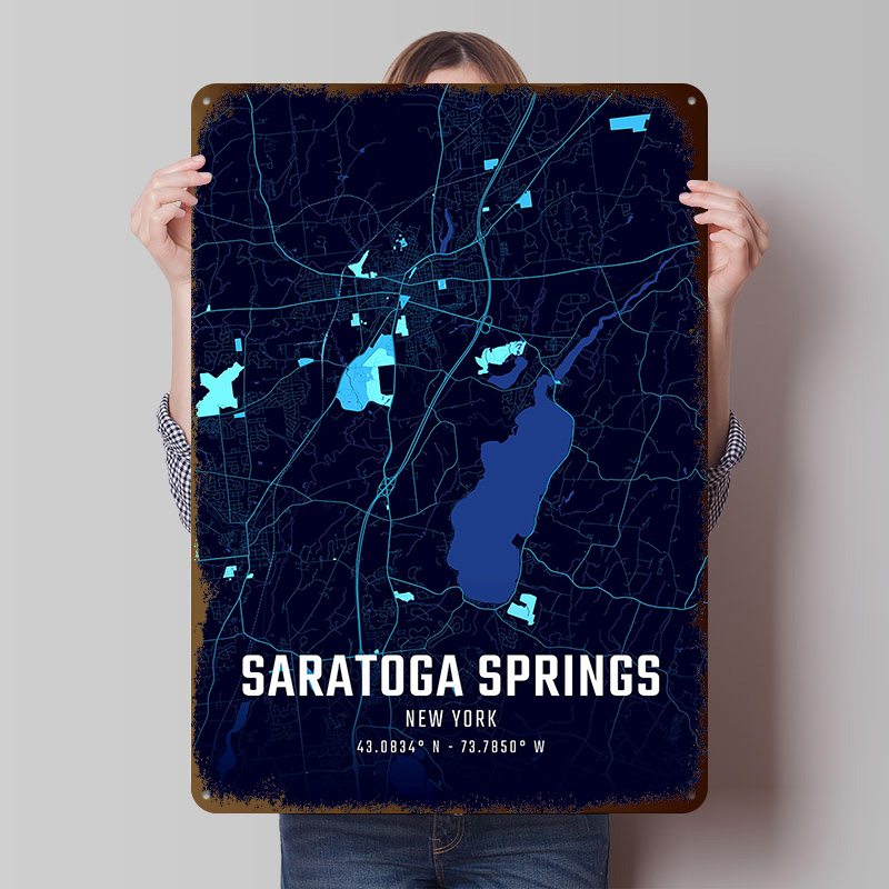 Pôster de mapa da cidade de Sa - Custom Map Poster avaliação e preço