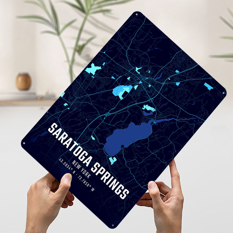 Pôster de mapa da cidade de Sa - Custom Map Poster avaliação e preço