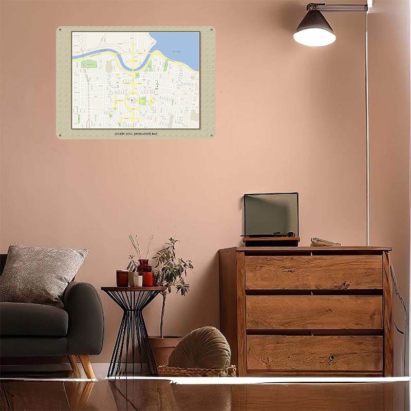 Mapa de Silent Hill Revelation - Custom Map Poster avaliação e preço