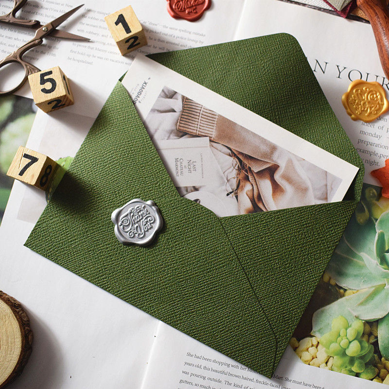 50 pçs/lote 20.1x15.1cm envelo - Wax Seal Letter Kit avaliação e preço