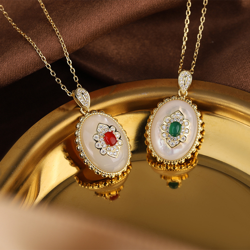 Moda feminina luz luxo flor pi - Birth Flower Necklace avaliação e preço