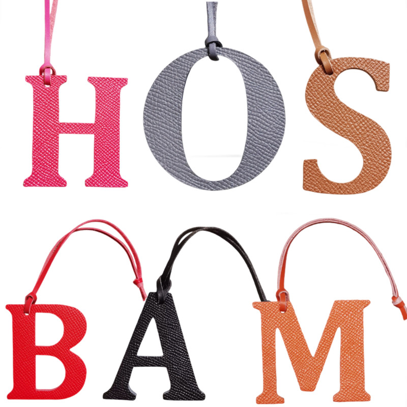 Atacado de luxo genuíno couro  - Monogram Keychain Leather avaliação e preço