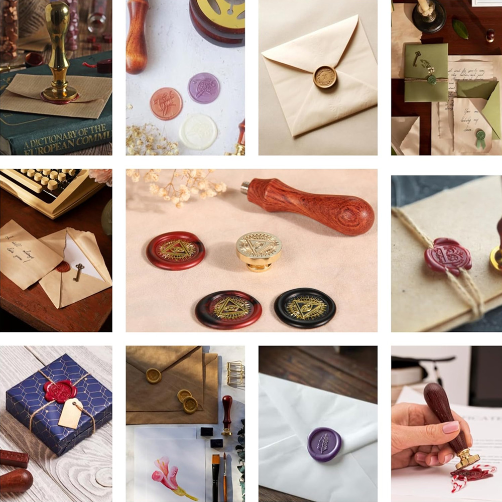 Carimbo de Cera Personalizado, - Wax Seal Letter Kit avaliação e preço