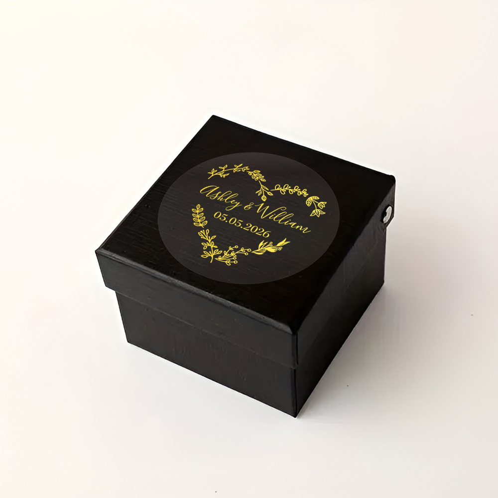 50 peças adesivos de casamento - Personalised Candle Label avaliação e preço