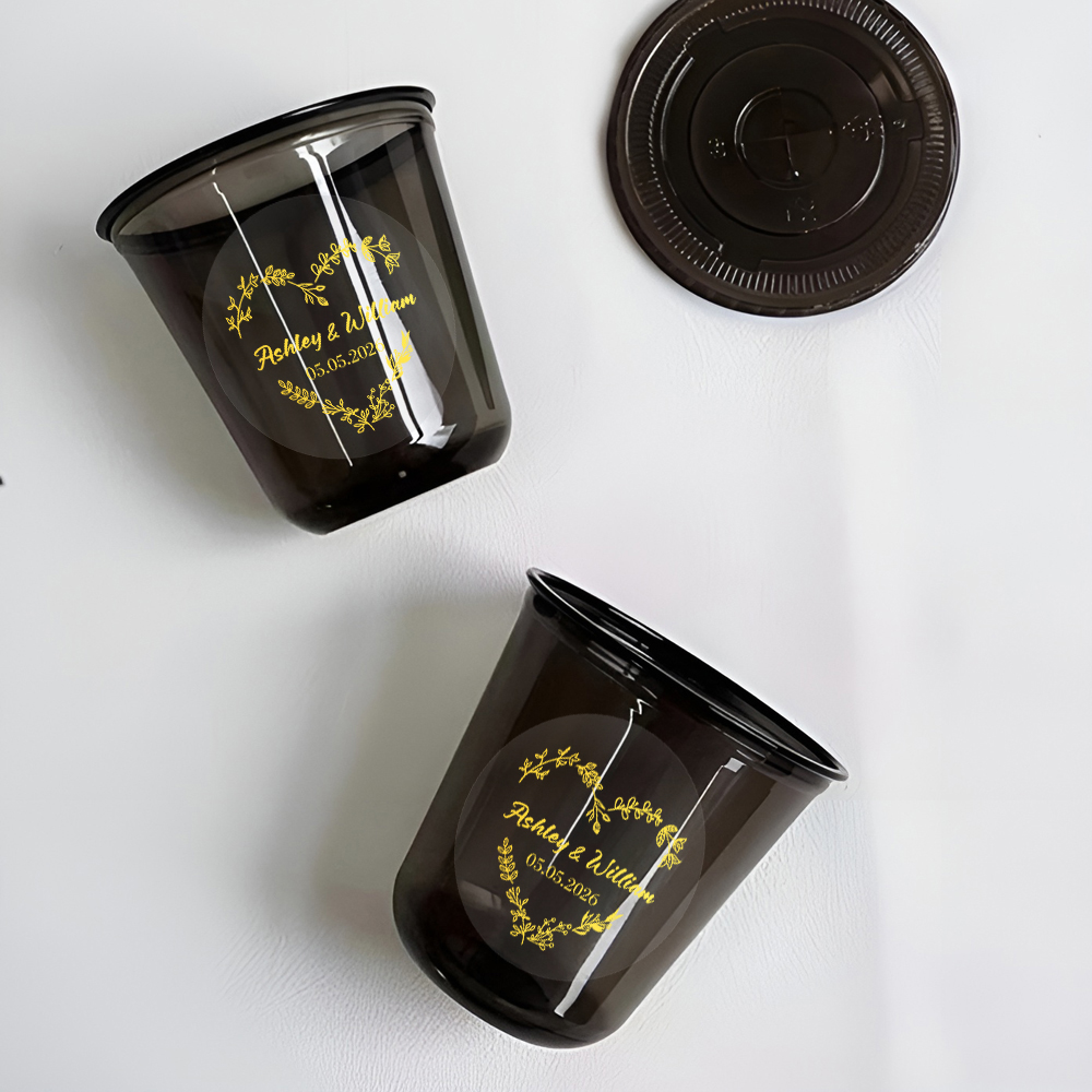 50 peças adesivos de casamento - Personalised Candle Label avaliação e preço