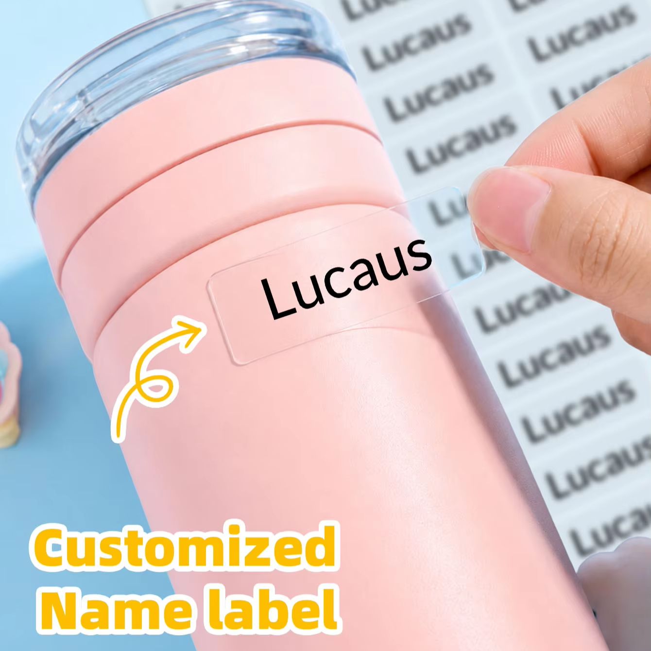 1-300PCS Adesivos Personalizad - Personalized Name Box avaliação e preço