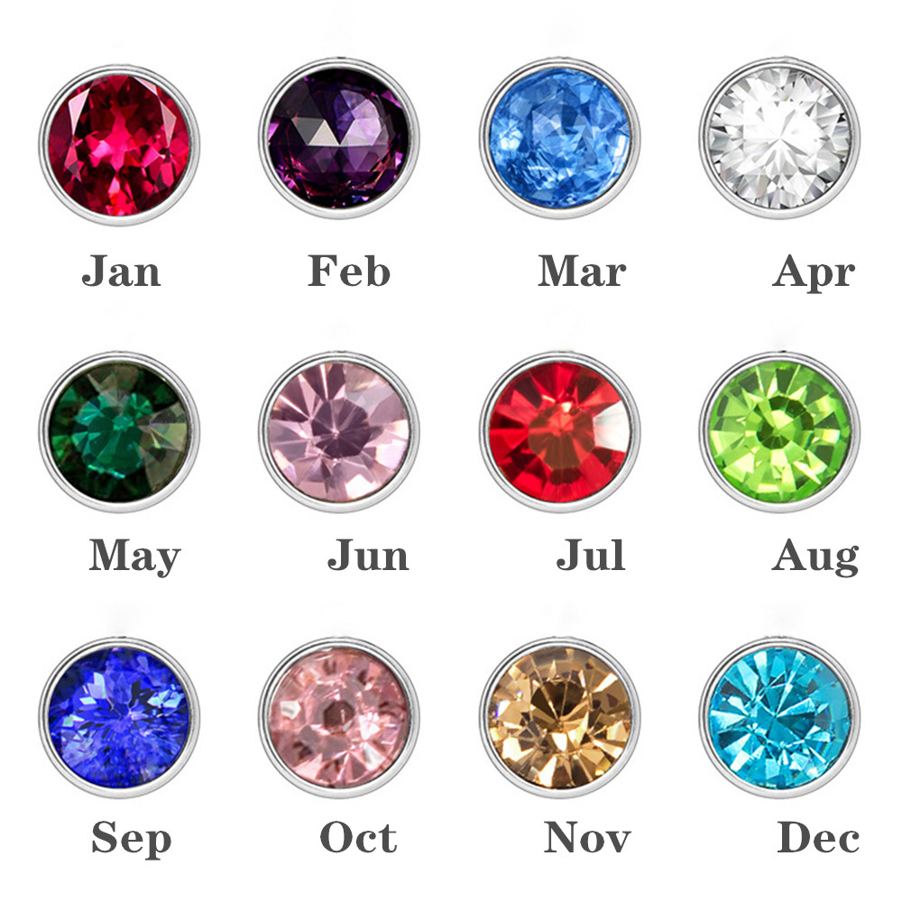 Custom Birthstone Eternal Ring - Birth Flower Necklace avaliação e preço