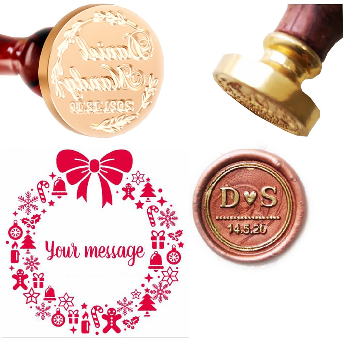 Kit de selo de cera com letras - Wax Seal Letter Kit avaliação e preço