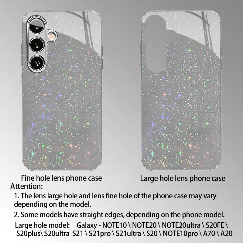 Capa de celular de vidro galva - Custom Night Sky avaliação e preço