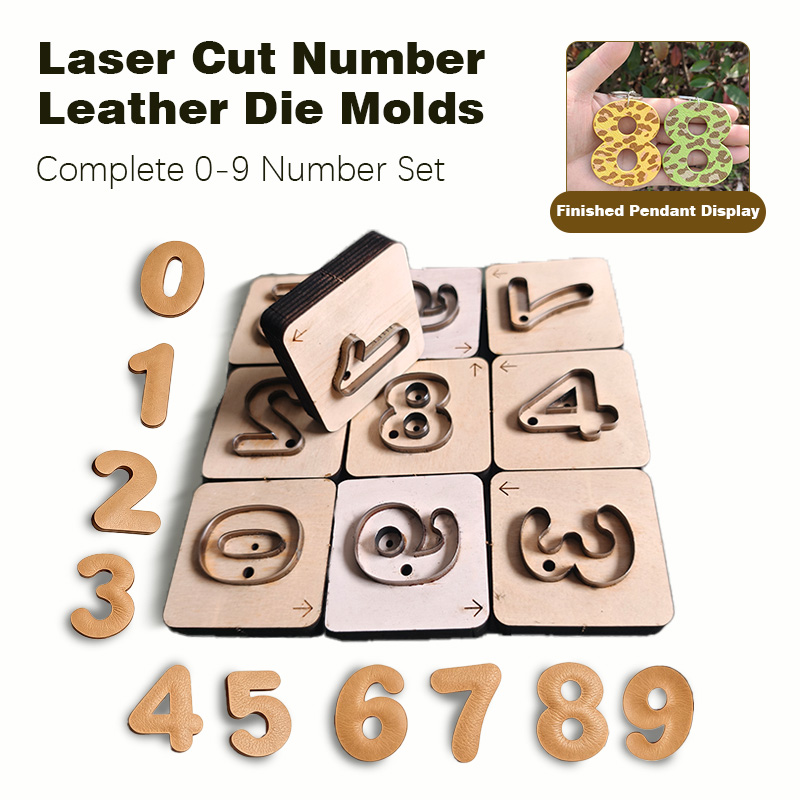 Molde de Corte Artesanal para  - Monogram Keychain Leather avaliação e preço