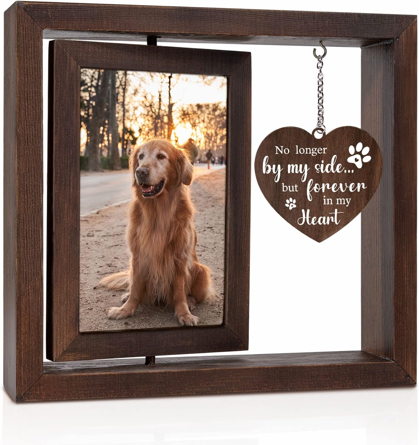 Porta-Retrato Memorial para Pe - Engraved Wood Frame avaliação e preço