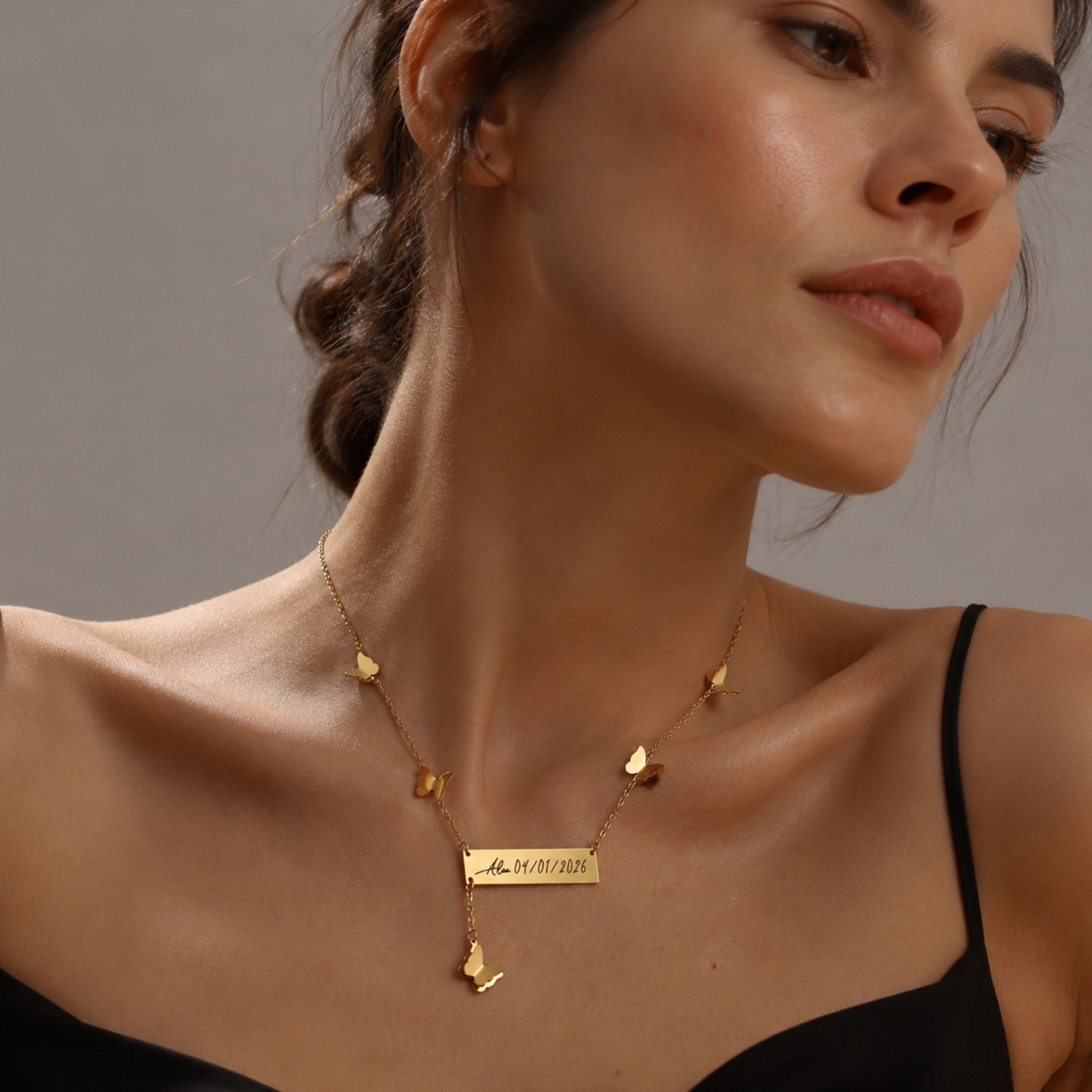 Colar Personalizado com Nome e - Handwriting Necklace Bar avaliação e preço
