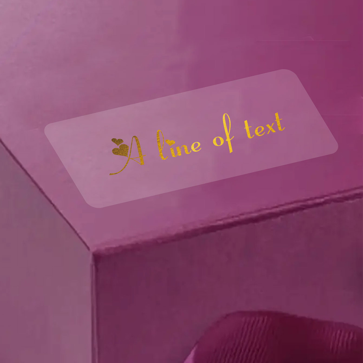 Adesivos Retangulares Transpar - Personalised Candle Label avaliação e preço