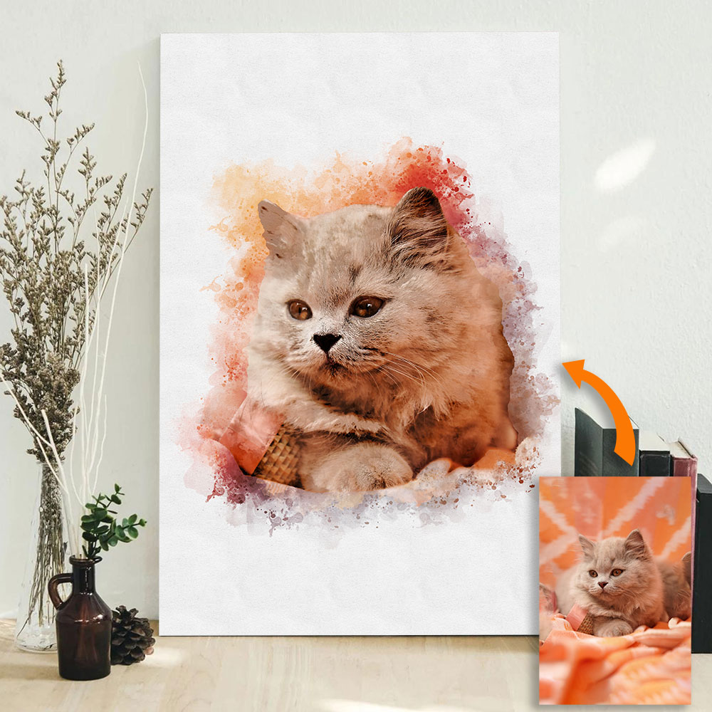 Retrato de animal de estimação - Pet Portrait Custom avaliação e preço