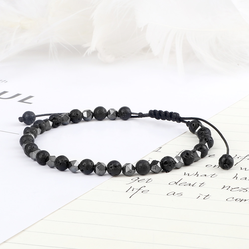Pulseira Hematita Hematita par - Coordinates Bracelet avaliação e preço