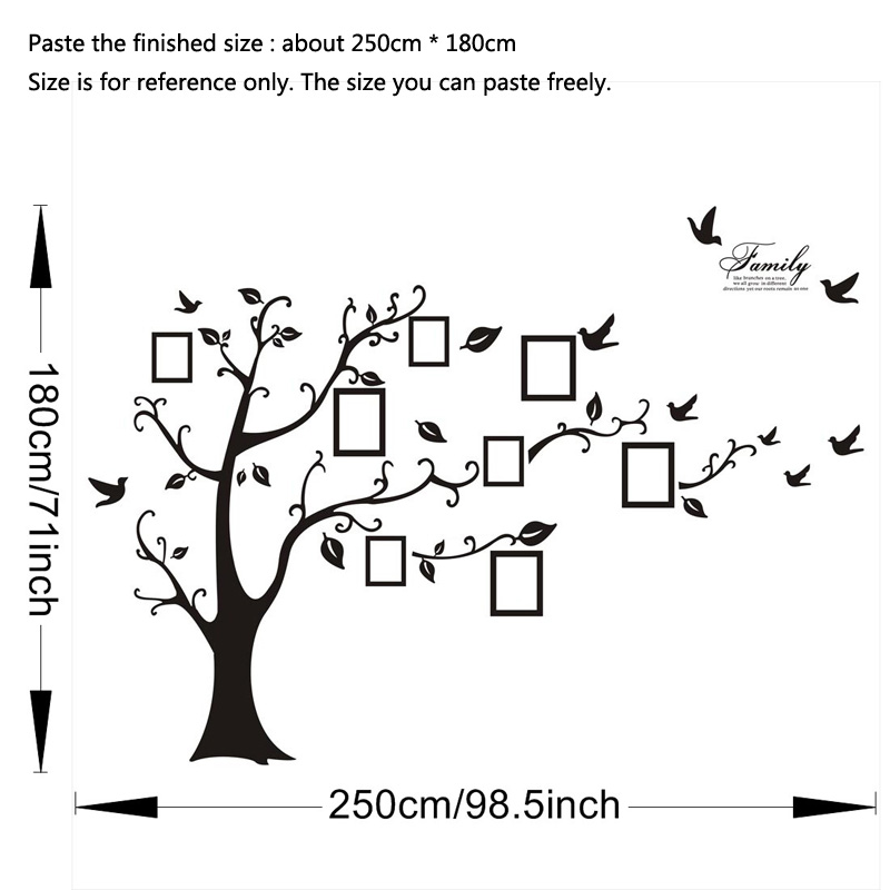 Adesivos de Parede em PVC Gran - Family Tree Print avaliação e preço