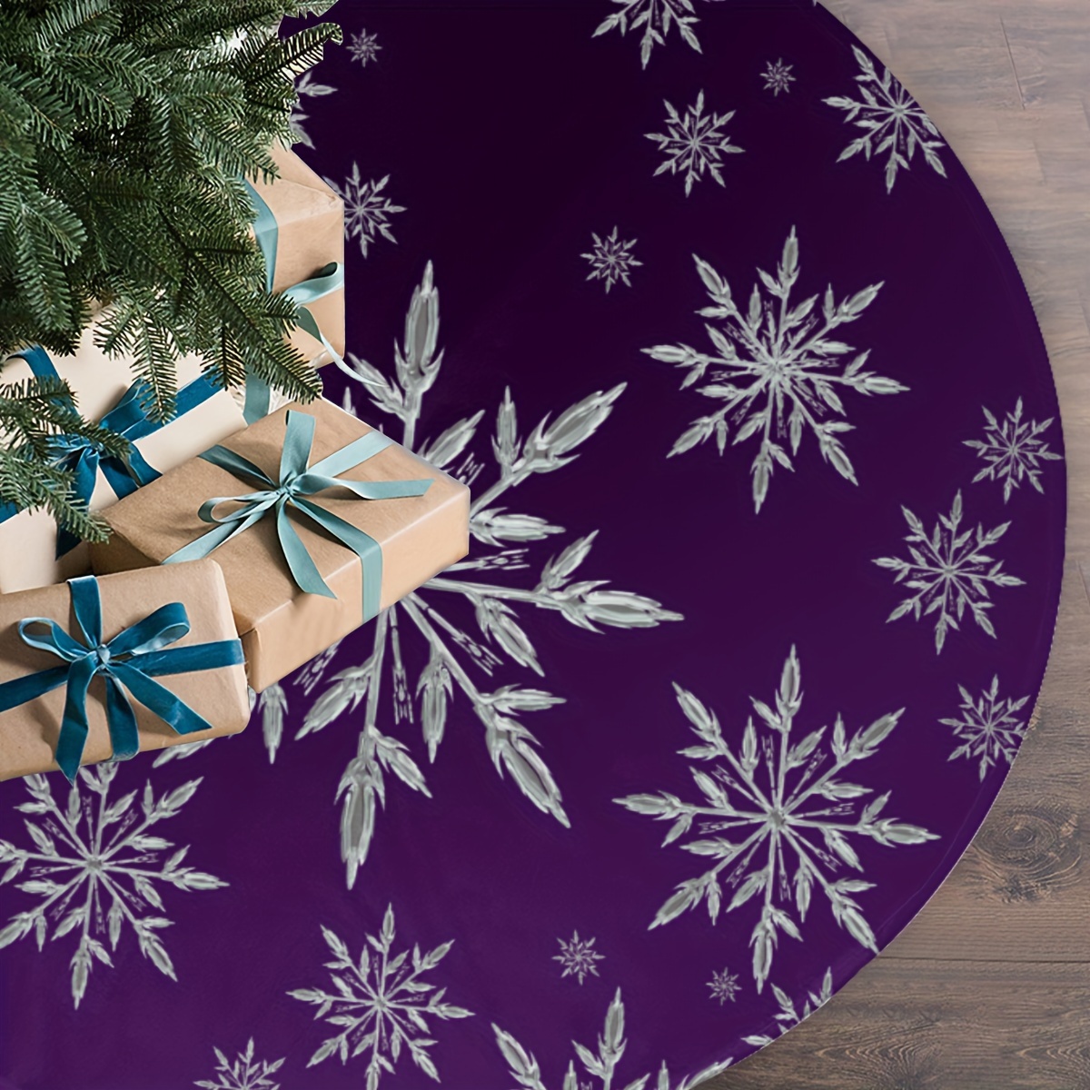 Vikama profundo roxo floco de  - Family Tree Print avaliação e preço
