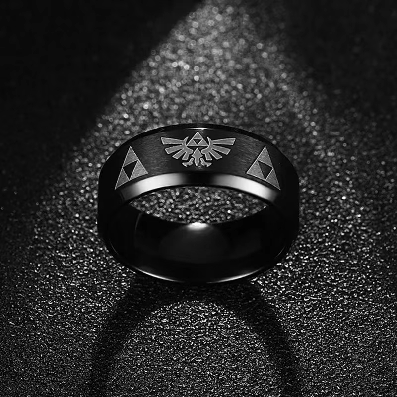 Moda anime triforce triângulo  - Initial Ring Custom avaliação e preço