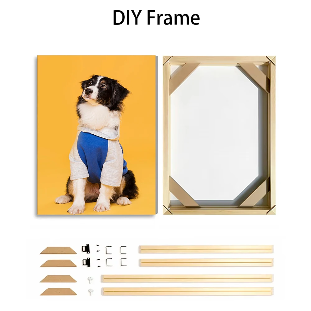 Impressão de Canvas Personaliz - Pet Portrait Custom avaliação e preço