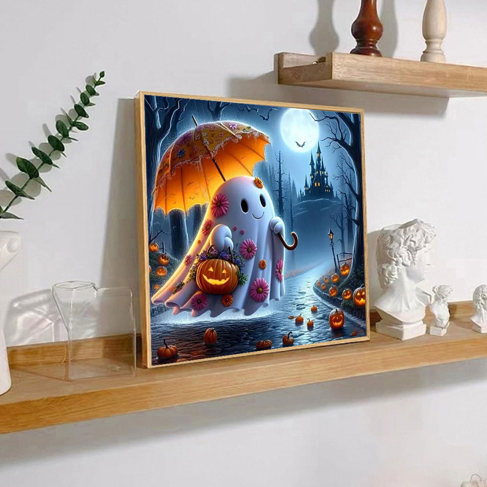 Noite fantasma pintura diamant - Photo Mosaic Print avaliação e preço