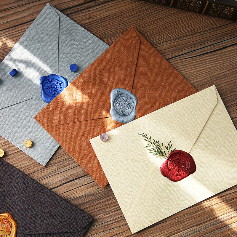 10 pçs/lote envelope para letr - Wax Seal Letter Kit avaliação e preço