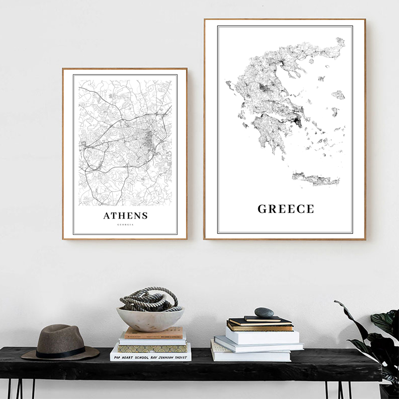 Mapa da estrada da grécia post - Custom Star Map avaliação e preço