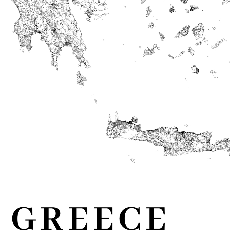 Mapa da estrada da grécia post - Custom Star Map avaliação e preço