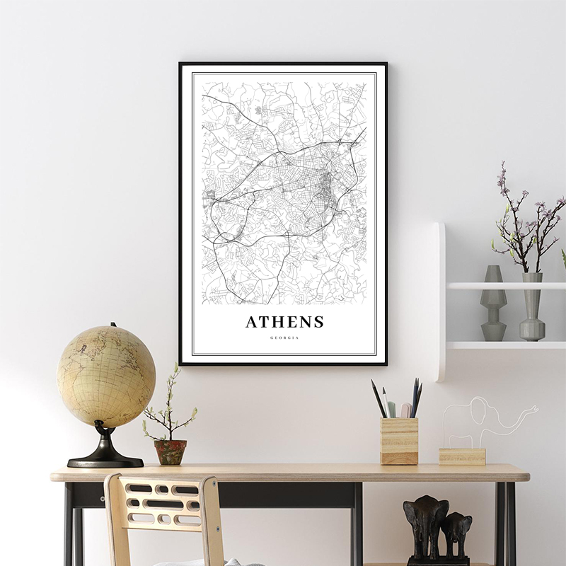 Mapa da estrada da grécia post - Custom Star Map avaliação e preço