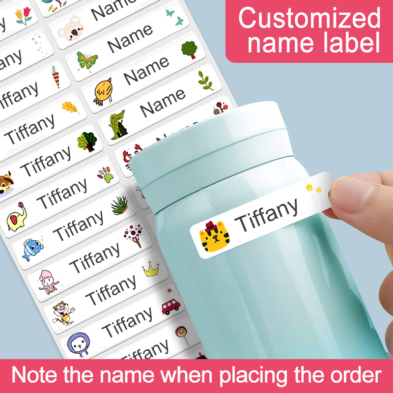 Adesivos de nome personalizado - Personalized Name Box avaliação e preço