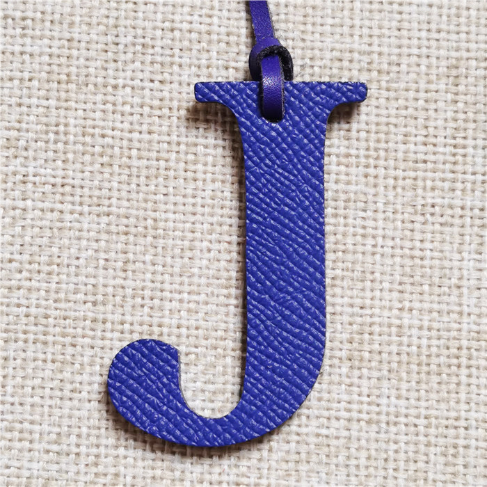 Letra em inglês h i j k l m n  - Monogram Keychain Leather avaliação e preço