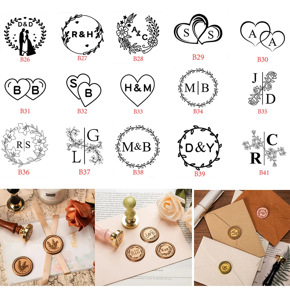 Kit de selo de cera personaliz - Wax Seal Letter Kit avaliação e preço