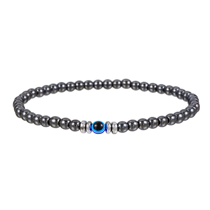 Moda 4mm obsidiana hematita na - Coordinates Bracelet avaliação e preço