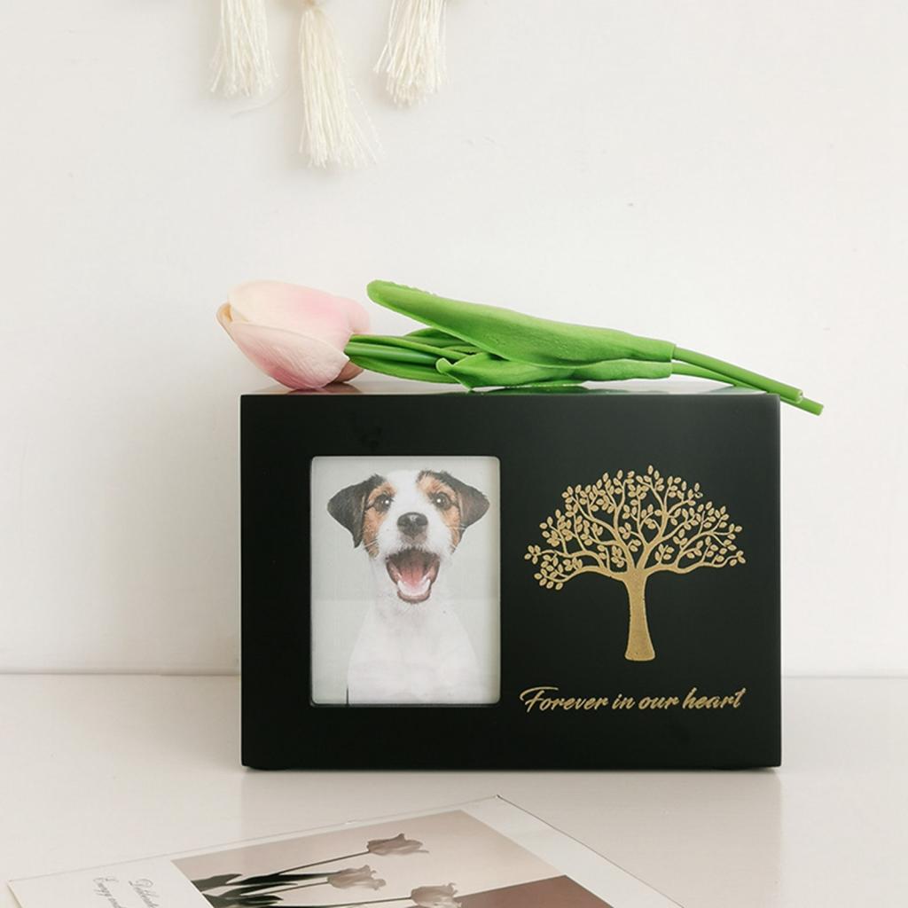 Caixa De Lembragem De Cinzas D - Engraved Wood Frame avaliação e preço