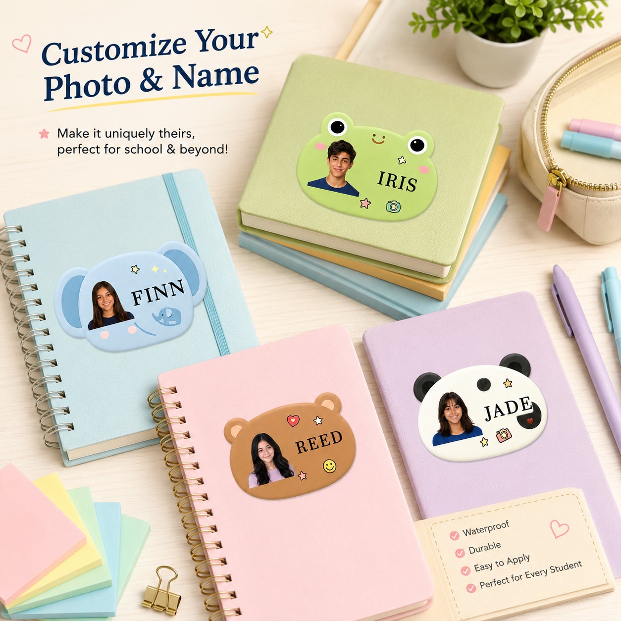 Adesivos de Nome Personalizado - Custom Photo Book avaliação e preço
