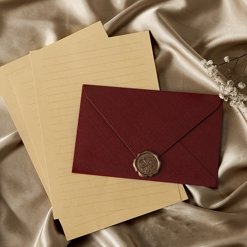 Conjunto de envelopes de papel - Wax Seal Letter Kit avaliação e preço