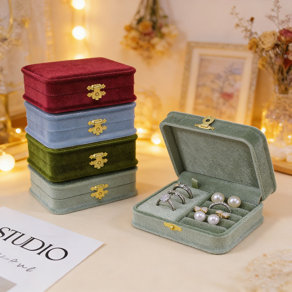 Caixa de joias de veludo perso - Personalized Name Box avaliação e preço