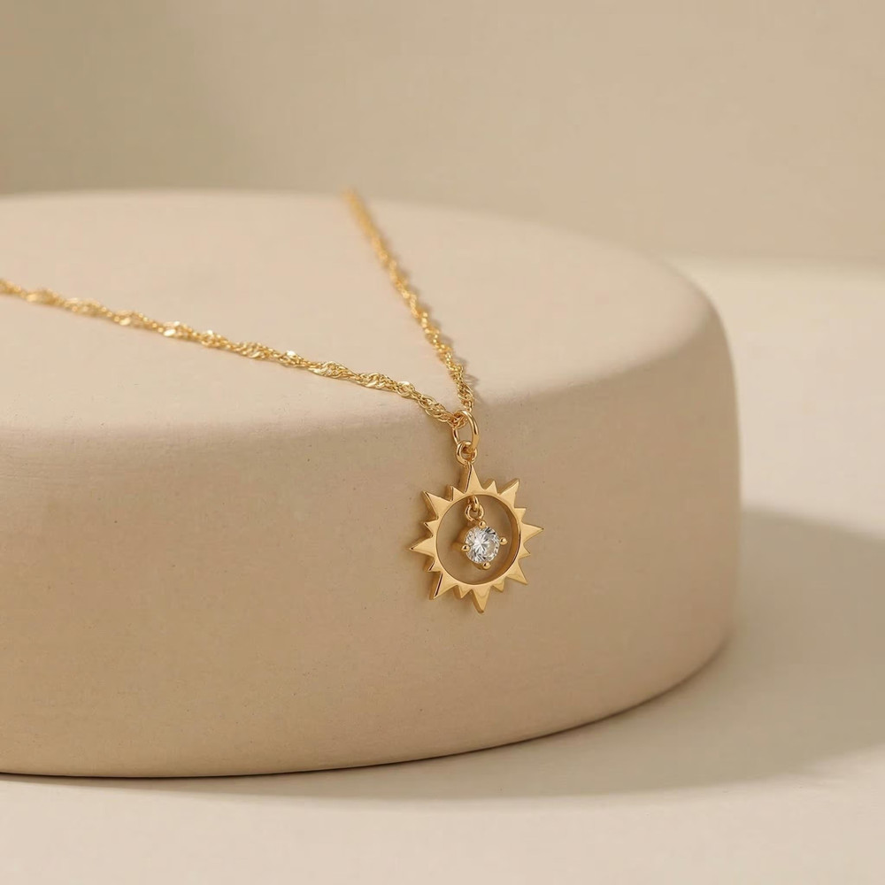 Colar Vintage Personalizado em - Birth Flower Necklace avaliação e preço