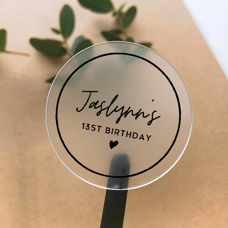 Adesivos de aniversário person - Personalised Candle Label avaliação e preço