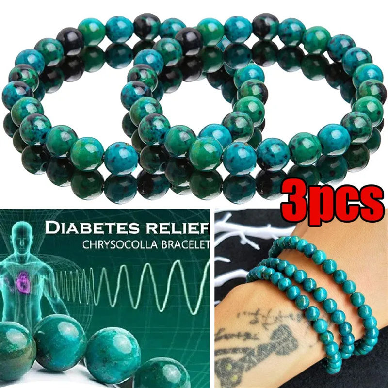 Crisocolla malaquita pulseira  - Coordinates Bracelet avaliação e preço